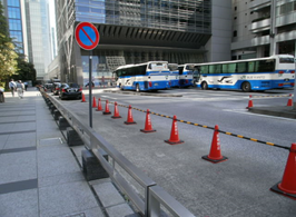 東京駅「日本橋口」一般車規制により待機困難